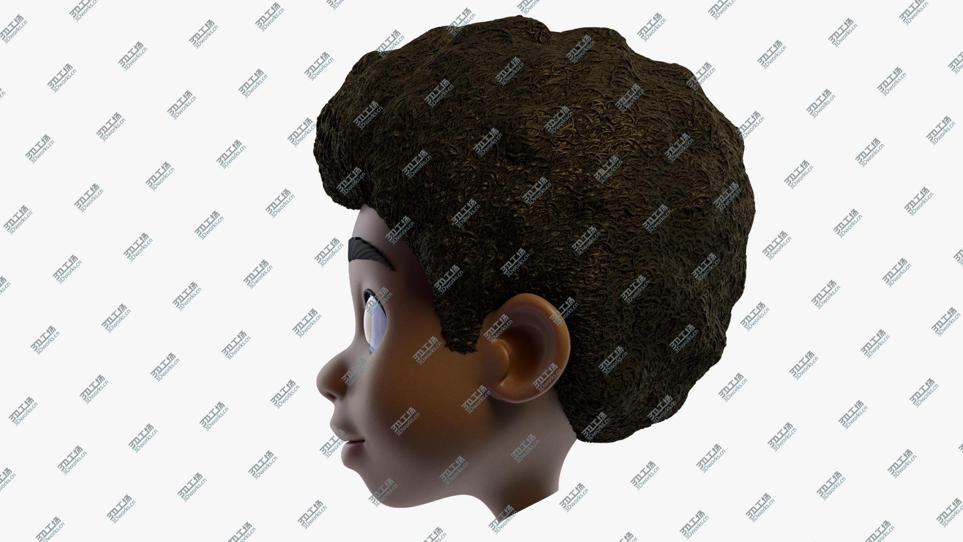 images/goods_img/202105072/Boy Cartoon Head 3D model/5.jpg